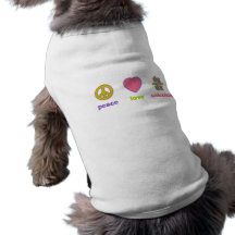 Peace, Love & Calculus Pet Clothing