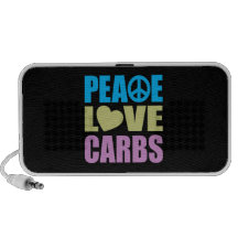 Peace Love Carbs Mini Speaker