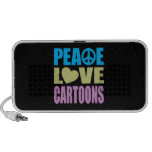 Peace Love Cartoons Speaker System
