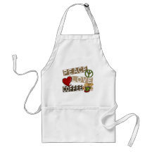 PEACE LOVE COFFEE 2 APRON