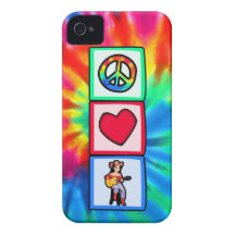 Peace, Love, Country Music Case-Mate iPhone 4 Case