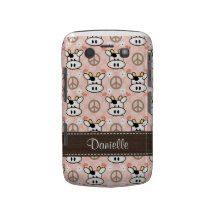 Peace Love Cows Blackberry Bold Case