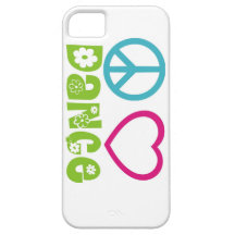 Peace Love Dance iPhone 5 Cover