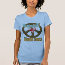 PEACE LOVE DENTAL FLOSS T SHIRT