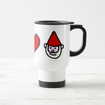 Peace Love Gnome Mug