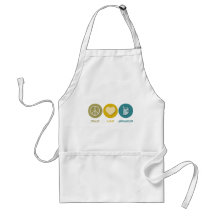 Peace Love Greengrocer Apron