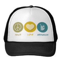 Peace Love Greengrocer Mesh Hats