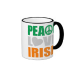 Peace Love Irish Coffee Mug