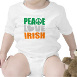 Peace Love Irish T Shirts