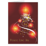 Peace Love Joy Holiday Card