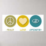 Peace Love Optometry Print