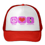 Peace Love Palestine Trucker Hats