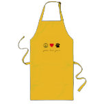 Peace Love Paws Apron