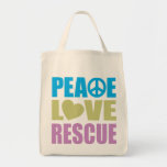 Peace Love Rescue Bags