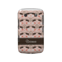 Peace Love Row Crew Blackberry Bold Case