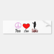 peace love sookie bumper stickers