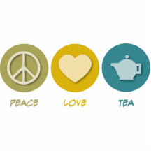 Peace Love Tea Photo Sculpture