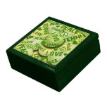 Peace Love Tennis Keepsake Jewellery Box Keepsake Boxes