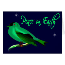 Peace On Earth Christmas Card