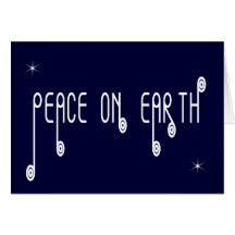 Peace On Earth Christmas Card