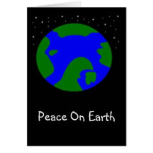 PEACE ON EARTH GREETING CARDS