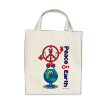 Peace on Earth Organic Tote bag