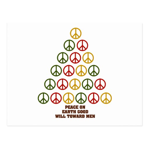 Peace On Earth Postcard
