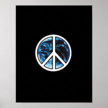 peace on earth white print