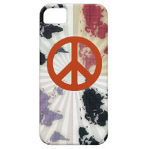 peace on world map iPhone 5 covers