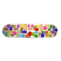 Peace People Custom Skateboard