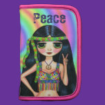 Peace Sign Big Eye Hippie Girl planners