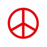 Peace Sign Cut Out