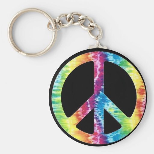 Peace Sign Key Chain