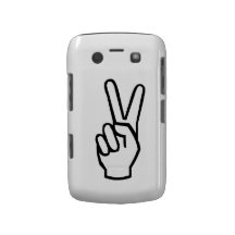 peace sign phone case blackberry case