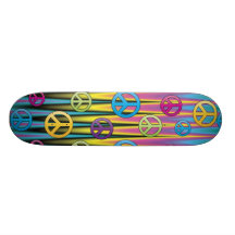 Peace Sign Skate Skate Deck