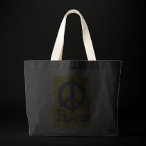 Peace Sign Tote Bag bags