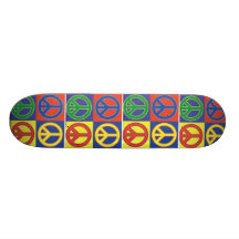 peace skate board decks