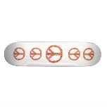 peace skateboard