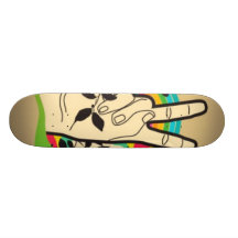 peace skateboard decks