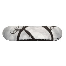 peace yall!! skate board