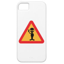 Peaceful Alien Sign iPhone 5 Cases