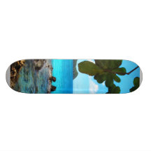 Peaceful Beach St. Thomas Skate Board Decks