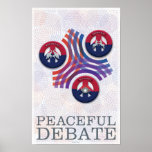 Peaceful Debate Poster