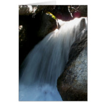 Peaceful Falls Greeting Card