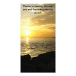 Peaceful Sunset Photo Card