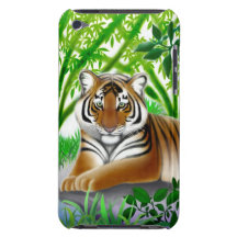 Peaceful Tiger iPod Touch Barely There Case Barely There iPod Cases