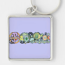 peacelovecompassion keychains