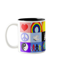 peaceloveunity Mug mugs