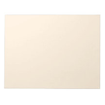 Peach Cream Notepad