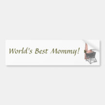 Peach Sage Baby Bassinet Bumper Sticker
